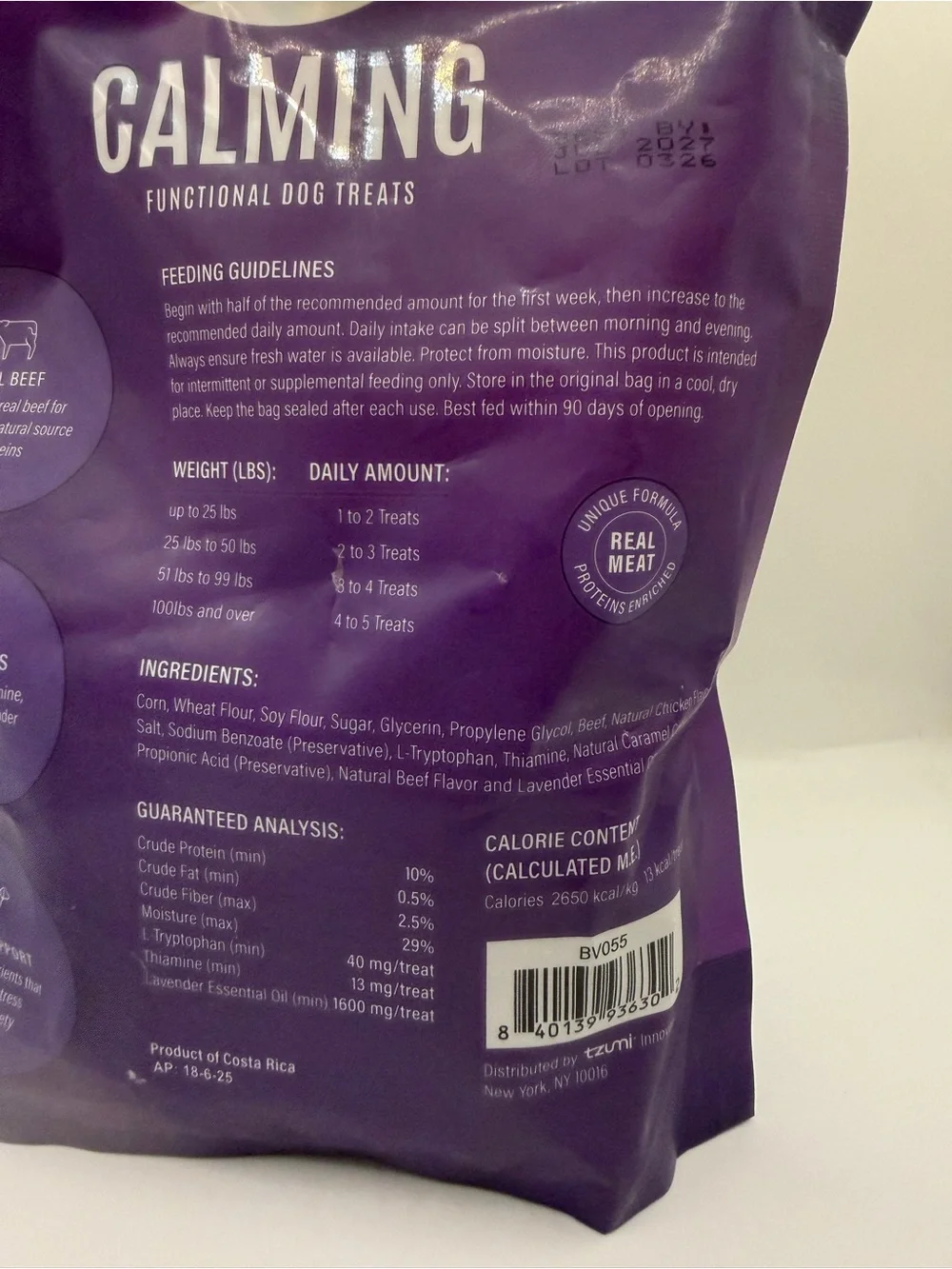 Calming Dog Treats - Purple